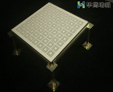 PVC/HPL長(zhǎng)腰孔焊管通風(fēng)地板