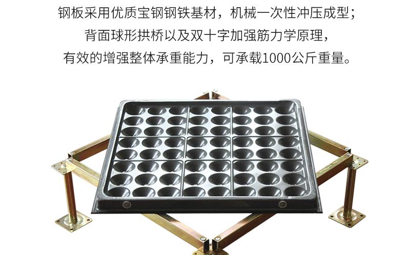 活動(dòng)防靜電地板多少錢一平
